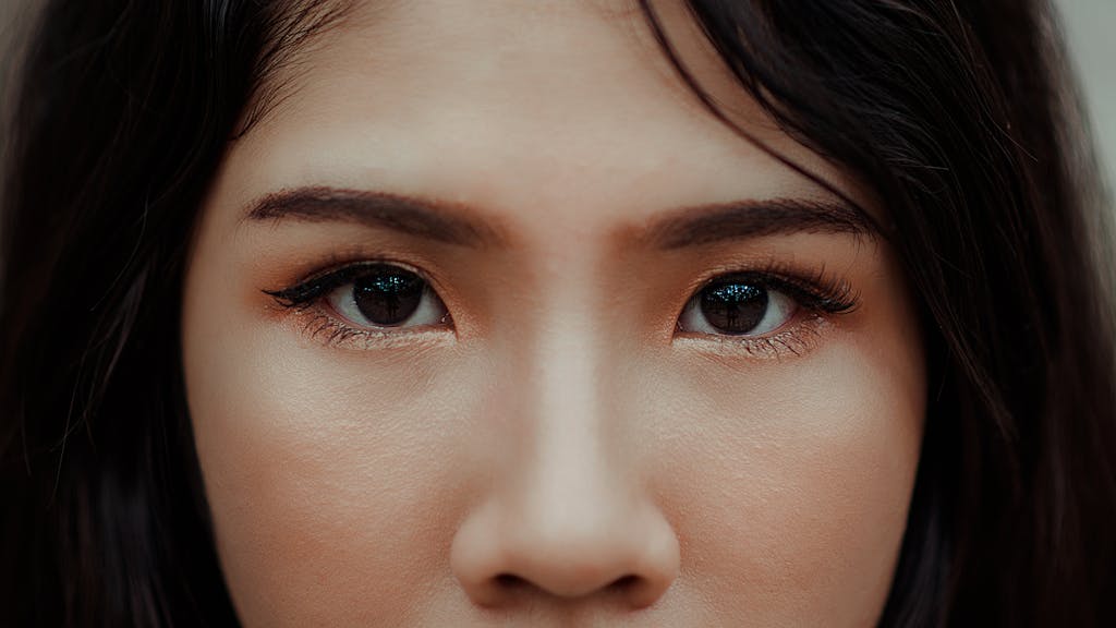 Close-Up Photography of a Woman